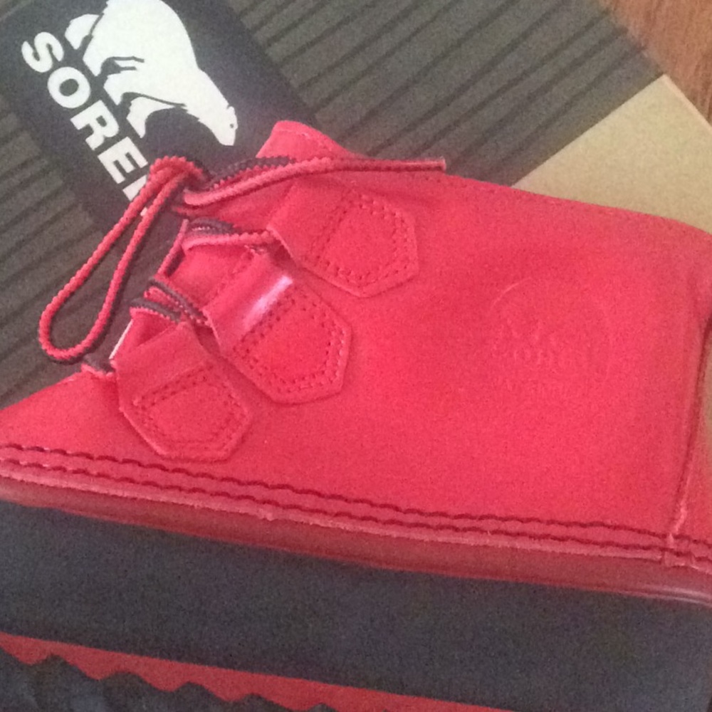 🆕 🍒 SOREL waterproof duck rain boots 🍒 size 7 - Picture 5 of 7